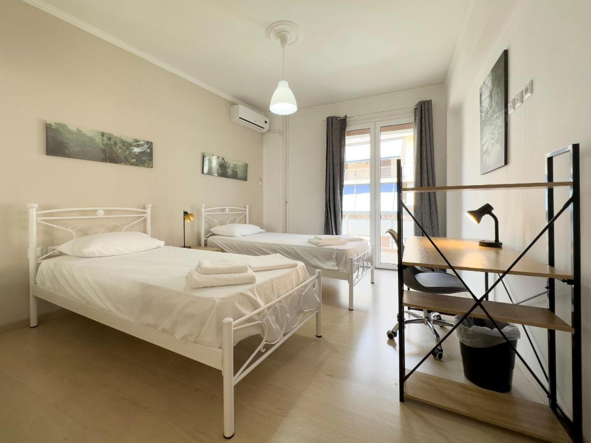 Mihail Voda Modern 55Sqm In Athens Apartment ภายนอก รูปภาพ